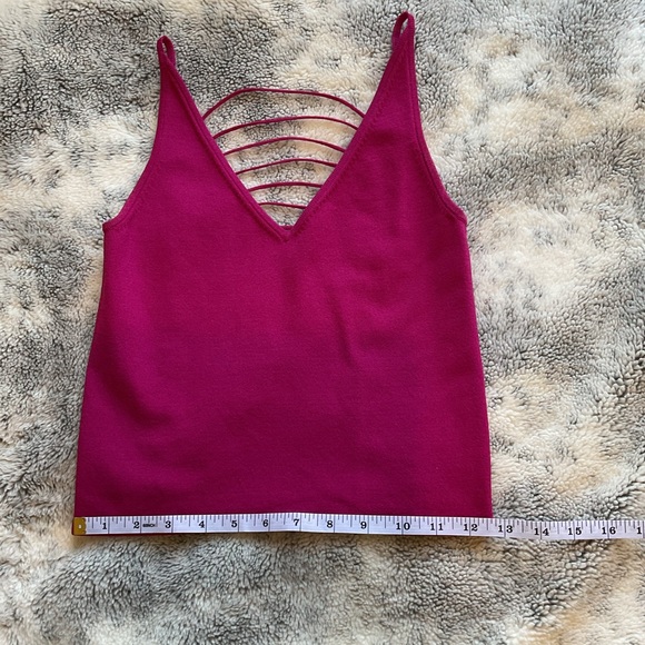 Bebe Backless Knit Top - Picture 3 of 5